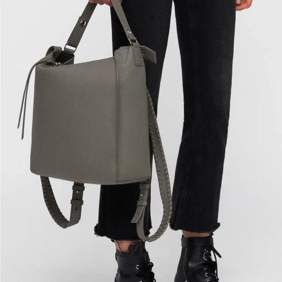 All Saints Gray Backpack - Picture 3 of 7